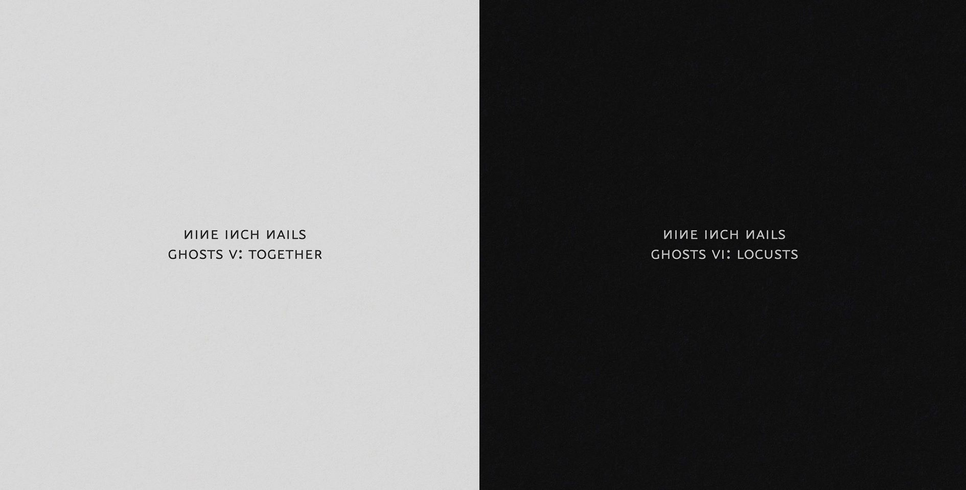 Nine Inch Nails albumai „Ghosts V: Together“ ir „Ghosts VI: Locusts“