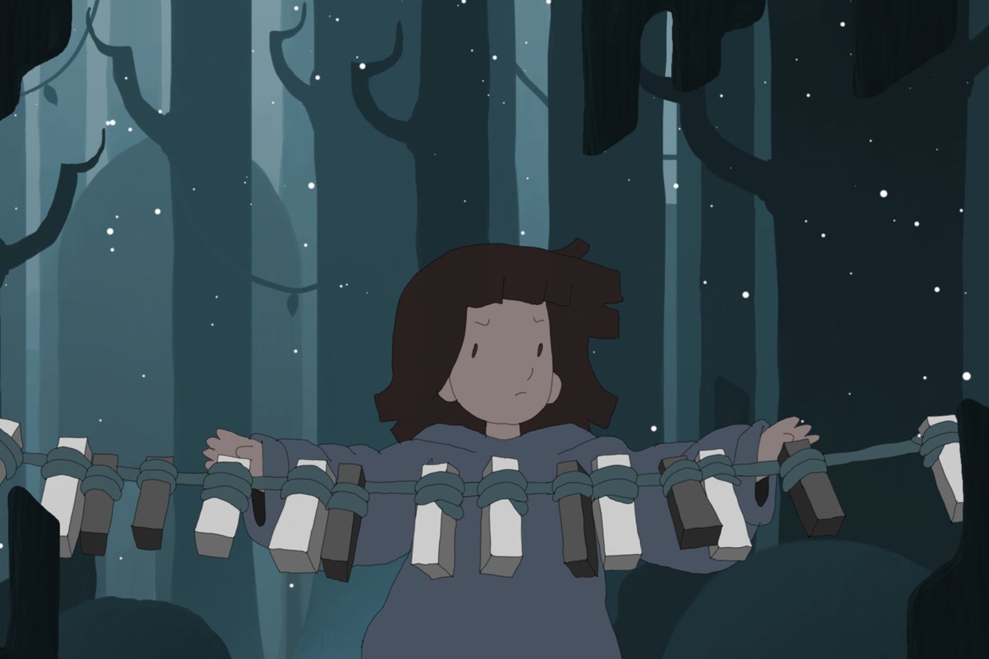 Jurgos Šeduikytės animacinio filmo "Mora Mora" kadras